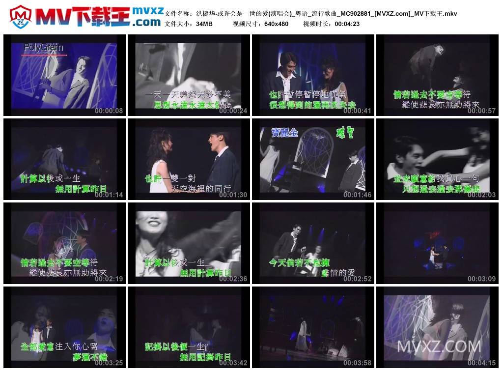 洪楗华-或许会是一世的爱(演唱会)_粤语_流行歌曲_MC902881